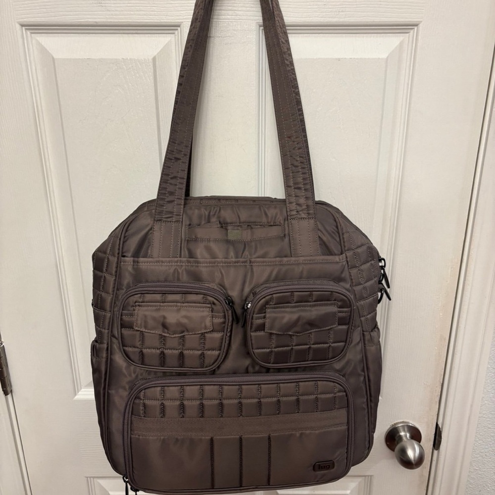 Lug Brown Tote Bag - Picture 2 of 12